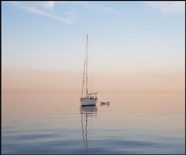 Sunset sailing
